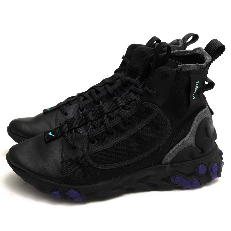 NIKE AV5555-002 REACT IANGA Black/Light Aqua �ꥢ���� ������ / �ʥ���  �֥�å� �� �ϥ����åȥ��ˡ����� ���