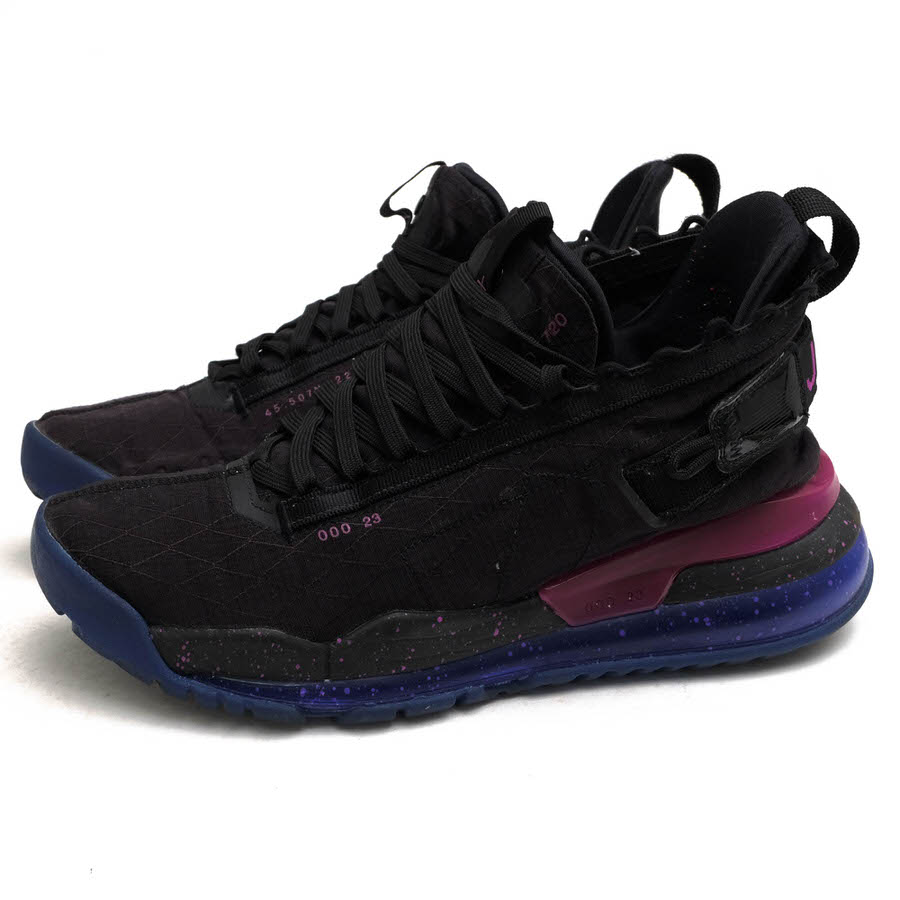 NIKE BQ6623-004 JORDAN BRAND JORDAN PROTO-MAX 720 BLACK/RACER BLUE-HYPER VIOLET 19FA-I ���硼����֥��� ���硼���� �ץ��� �ޥå��� / �ʥ���  �֥�å� �� �ϥ����åȥ��ˡ����� ���