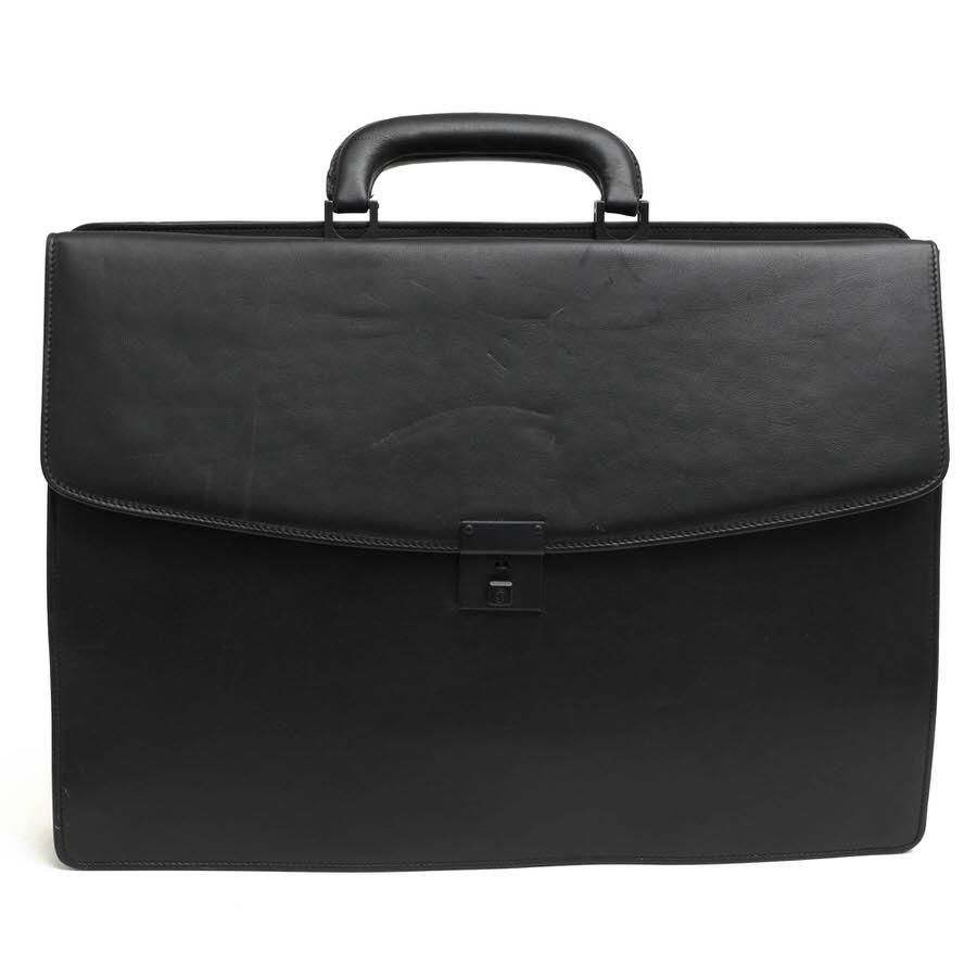 OFFERMANN / オファーマン フラップ式 牛革 ブラック 黒 ビジネス