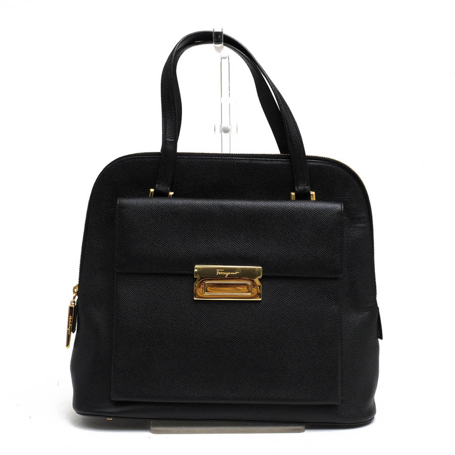 Salvatore Ferragamo AQ-21 8740 / ե饬 饦ɥå  ݤ 󥷥Хå ֥å  ϥɥХå ǥ