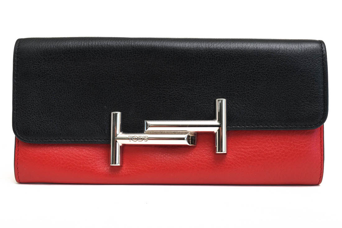 TOD'S / �ȥå� ���֥�T ���쥶�� ���ӳ� �Х����顼 �������줢�� �ͥ��ӡ� �� Ĺ���� ��ǥ�����