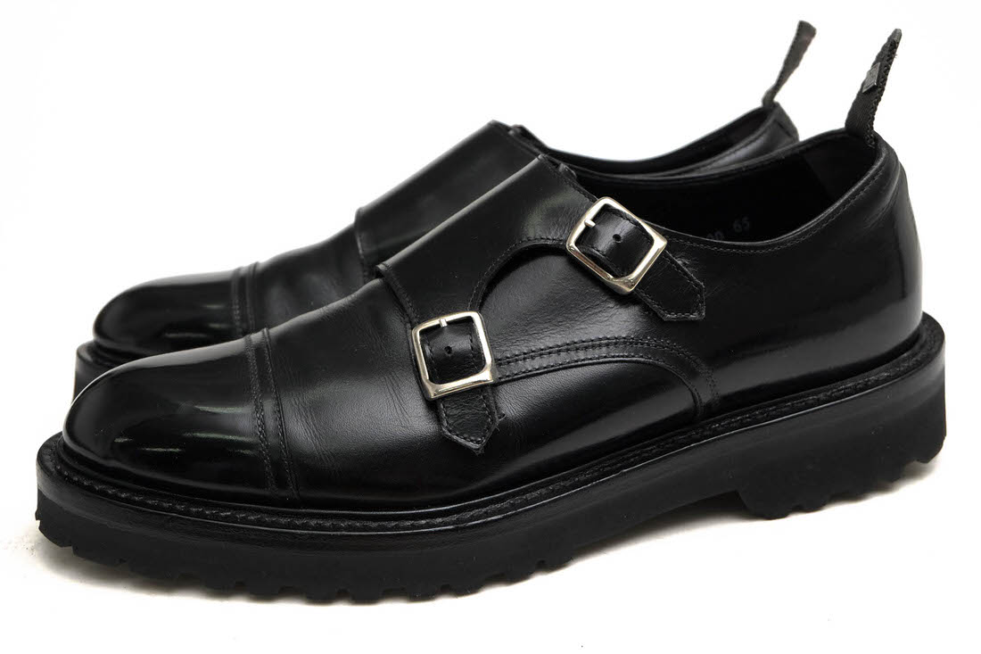 WH WHS-0300 Double Monk Strap Shoes / ���֥륨���� Cruise Last ���롼���饹�� ����᥹�ڥ�����ǥ� Annonay Vocalou Calf ���Υͥ��ҥܥ��롼������ ���� ���֥��󥯥��ȥ�å� Vibram������ ����åץȥ� �֥�å� �� �ӥ��ͥ����塼�� ���