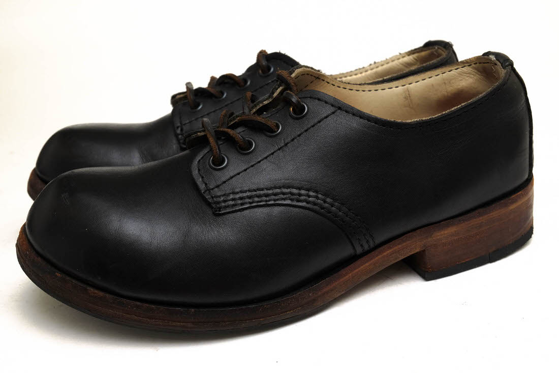 William Lennon 157L Hill Shoe / �����ꥢ���Υ� ���� �����ϥ��� �ץ졼��ȥ� ���åɥ��䡼���������ˡ �֥�å� �� �ӥ��ͥ����塼�� ���