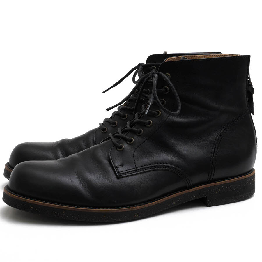 PADRONE PU8054-1108-13A LACE UP BOOTS with BACK ZIP EX / ѥɥ 륯 ꥢ)LO STIVALEҥ˥䤷ץ륢åץ  ץ졼ȥ Хåå ơù ֥å  졼åץ֡ 