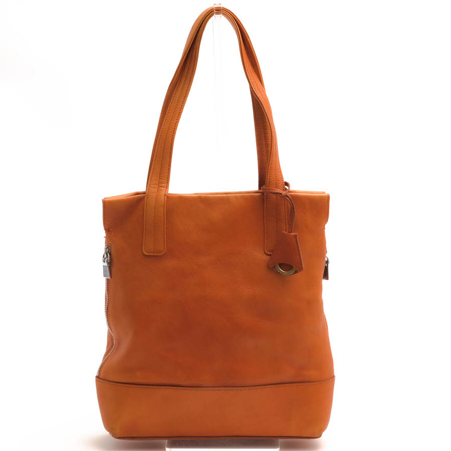 アニアリ レザー トートバッグ ブラウン A4 大容量 肩掛け ビジネス