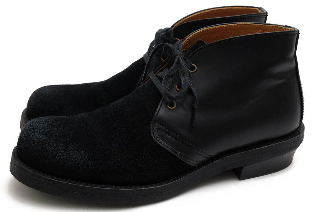 CALEE CL-13S064 Chukka Boots / ����꡼ ���� �ץ졼��ȥ� Vibram������ �֥�å� �� ����å��֡��� ���
