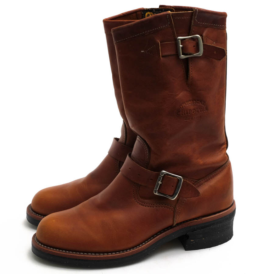 CHIPPEWA 1901M50 11inch ORIGINAL ENGINEER BOOTS / ڥ ե륰쥤󥪥ɥ쥶  ץ졼ȥ Vibram åɥ䡼ˡ ֥饦  󥸥˥֡ 
