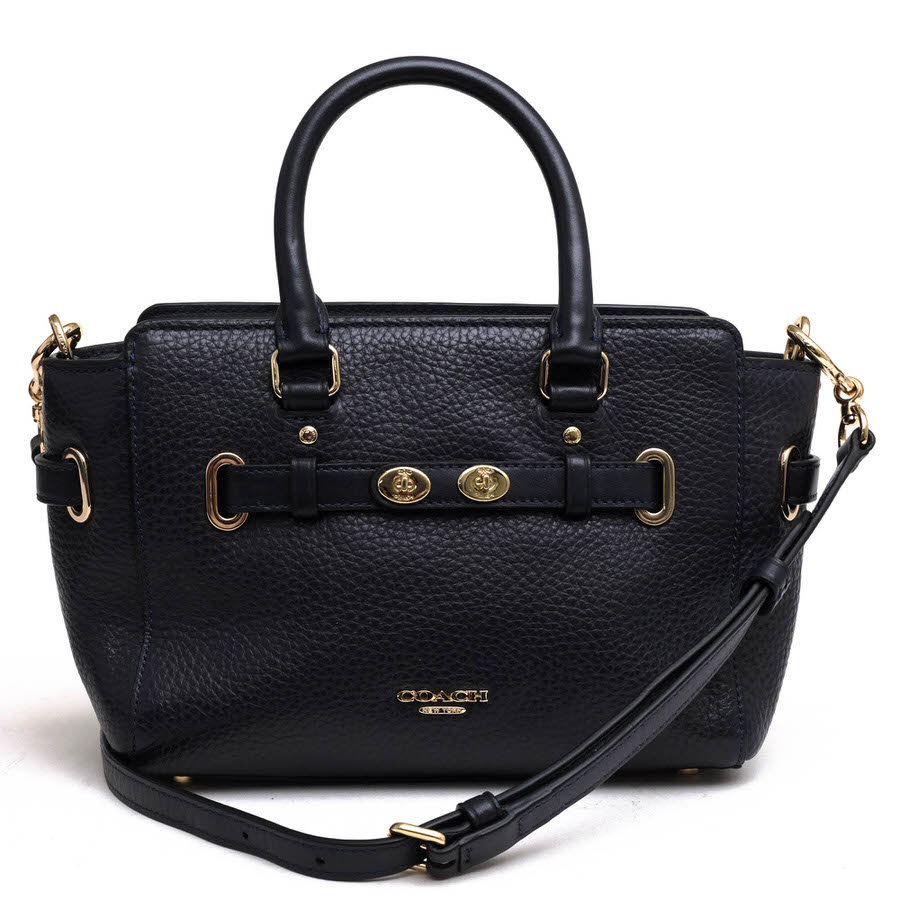 COACH F37635 Mini Blake Carryall In Bubble Leather ミニ ブレイク キャリーオール イン バブル / コーチ スワッガー 牛革 ペブルドレザー 2WA
