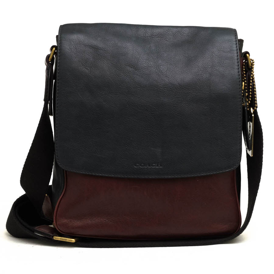 ○コーチ COACH 牛革 ショルダーバッグ 71423 Bleecker Map Bag In Colorblock Leather ブリーカー マップ バッグ カラーブロック  中古 COACH 71423 Bleecker Map Bag In Colorblock Leather ブリーカー