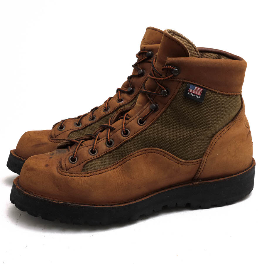 Danner 33000X DANNER LIGHT 2 ダナーライト2 / ダナー GORE-TEX ゴアテックス 天然皮革 ヌバック 1000デニールコーデュラナイロン Vibramソール ステッ