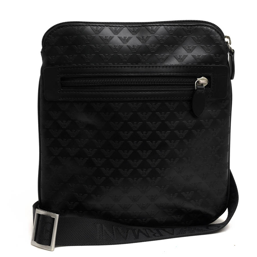 EMPORIO ARMANI YC043 Y4M167 PIATTINA VITELLO STAMPA ALL OV / ����ޡ��� ����������� ���� ������ �֥�å� �� ���������Хå� ���