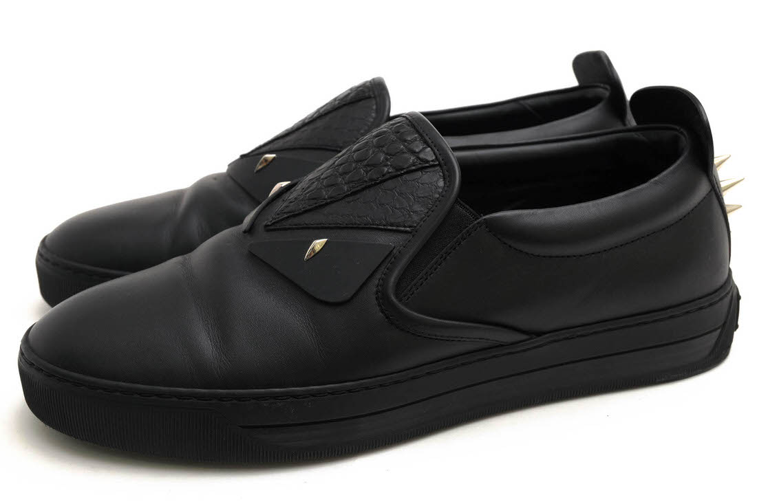 FENDI 7E1070 M.SNEAKER CALF LEATHER / �ե���ǥ� �Хå��Х��� ��󥹥��� BAG BUGS ���� ������ ����åݥ� �֥�å� �� �������åȥ��ˡ����� ���