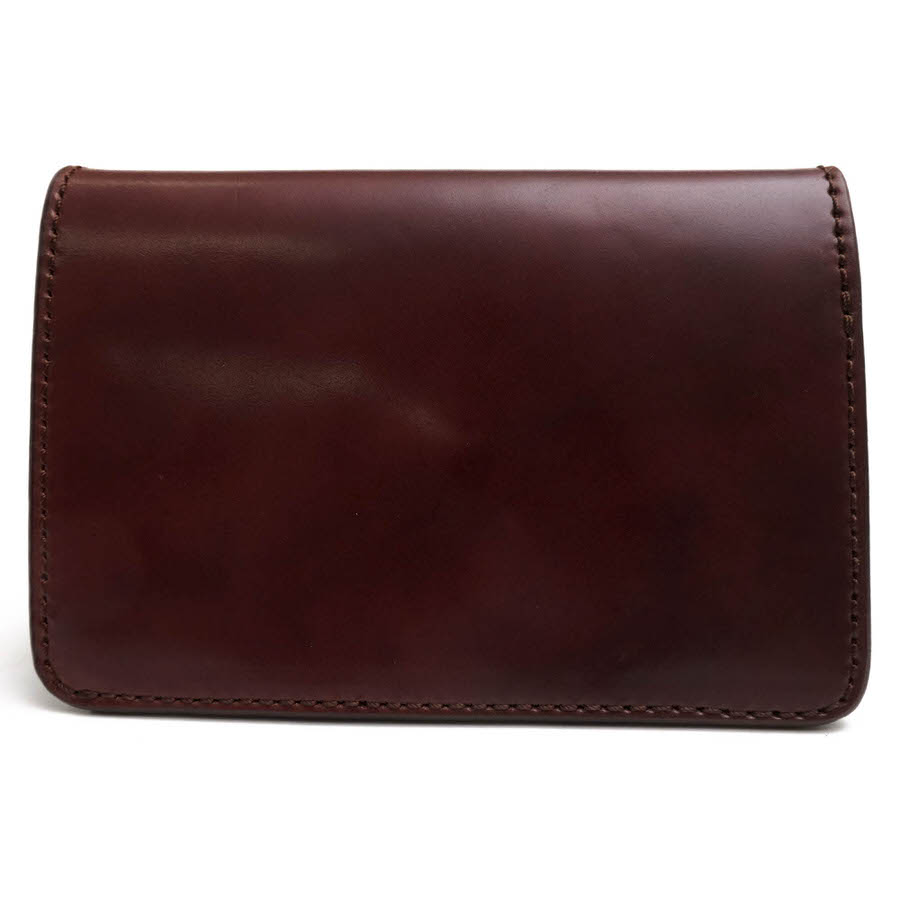 FUNNY SUNSET BILLFOLD CORDOVAN ���󥻥åȥӥ�ե����� �����ɥХ� / �ե��ˡ� �ϳ� �������줢�� ����ޤ� �֥饦�� �� ���� ���