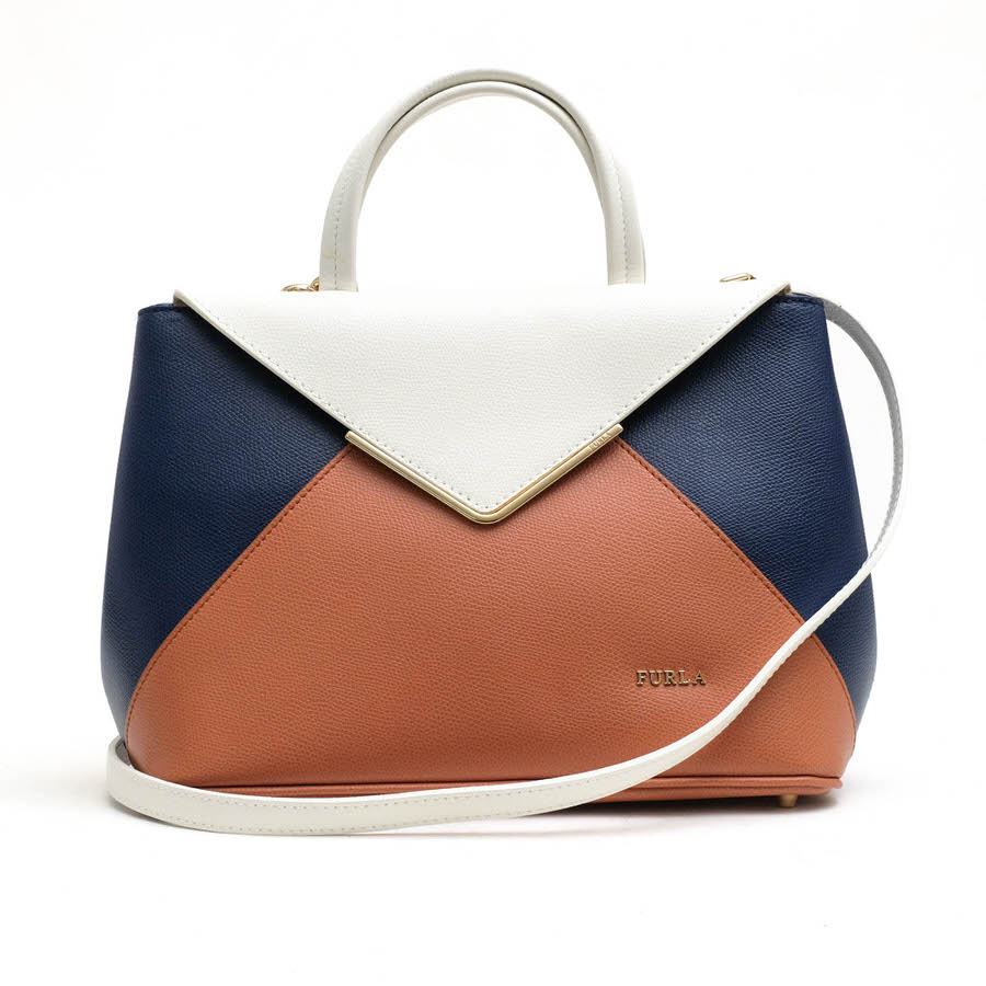 FURLA Kelis Tote ���ꥹ / �ե�� ����٥����� ���� 2WAY ���������Хå� �֥饦�� �� �ϥ�ɥХå� ��ǥ�����