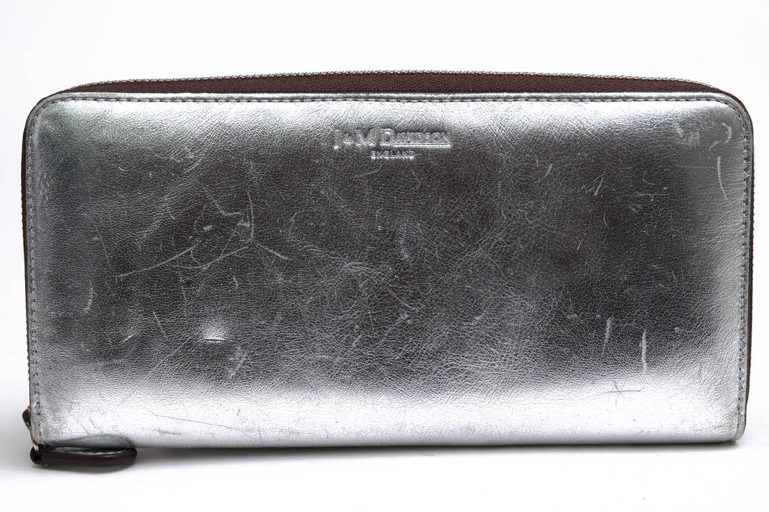 J＆M DAVIDSON 10069N-7300 ELONGATED ZIP WALLET / J＆Mデヴィッド