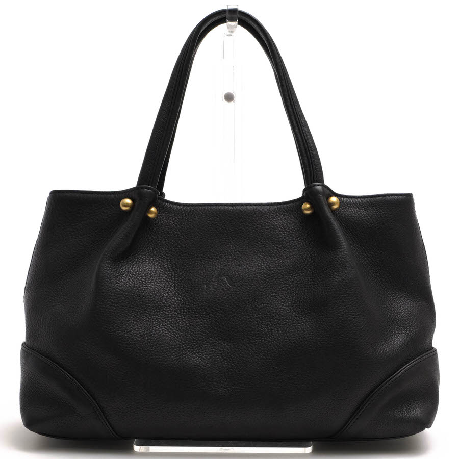 キタムラ ショルダーバッグ 肩掛け 黒 ブラック 牛革