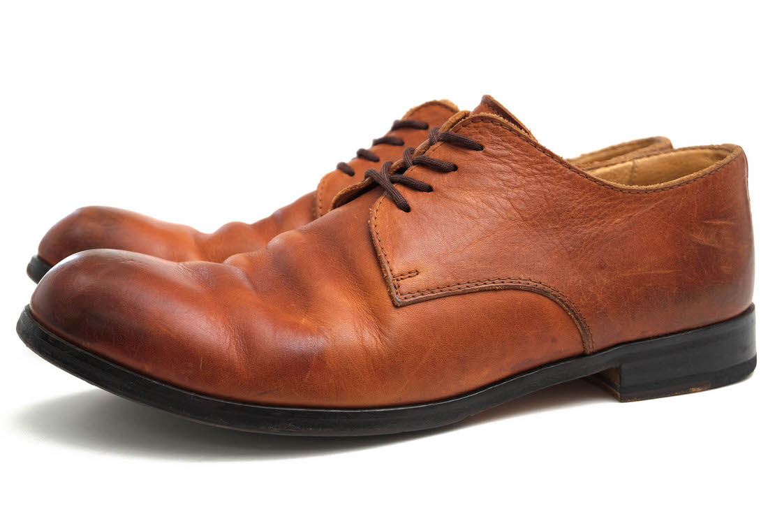 PADRONE PU7358-2001-11C DERBY PLAIN TOE SHOES JACK / ѥɥ ӡ塼 ̥ᥭåץ쥶 ե٥֥䤷  ץ졼ȥ 쥶 ޥåˡ ֥饦  ӥͥ塼 