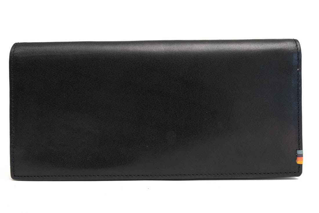 ○ポールスミス Paul Smith 牛革 長財布 P243 ストライプステッチタブ 二つ折り 小銭入れあり メンズ 【中古】 中古 000000030356_bdB0Nqh.jpg