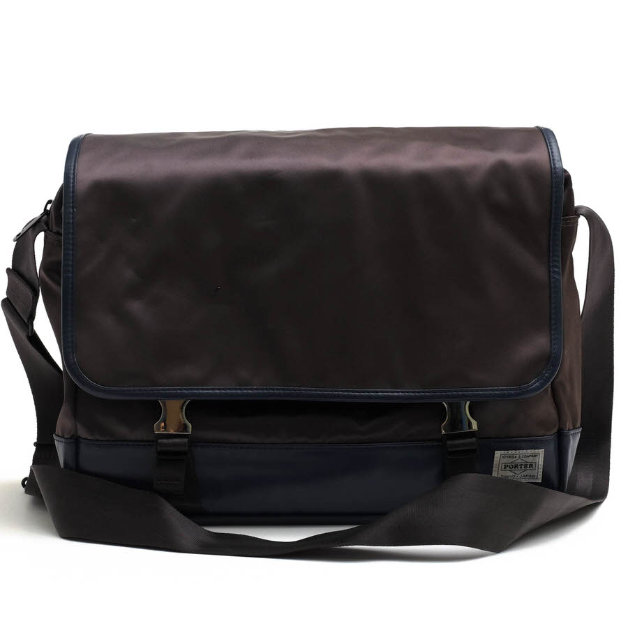 ポーター ストーム サックスバー別注 メッセンジャーバッグ ショルダーバッグ PORTER 383-05713 STORM ストーム / ポーター 吉田カバン フラップ式
