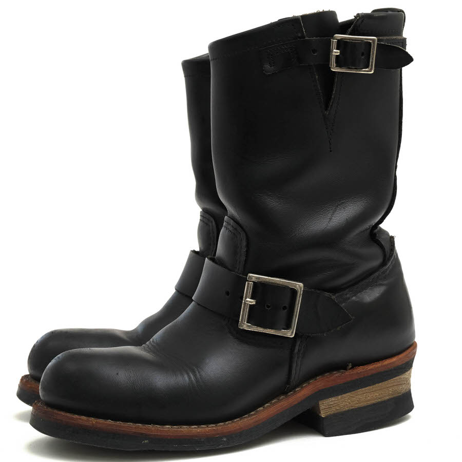 RED WING 2268 11inch ENGINEER STEEL TOE / ��åɥ����� �ͥ��ץ졼�󥳡��ɥ����� Black Chrome Leather �֥�å���������쥶�� ��˥��å��� �˽����� ���� ���åɥ��䡼���������ˡ �֥�å� �� ���󥸥˥��֡��� ��ǥ�����