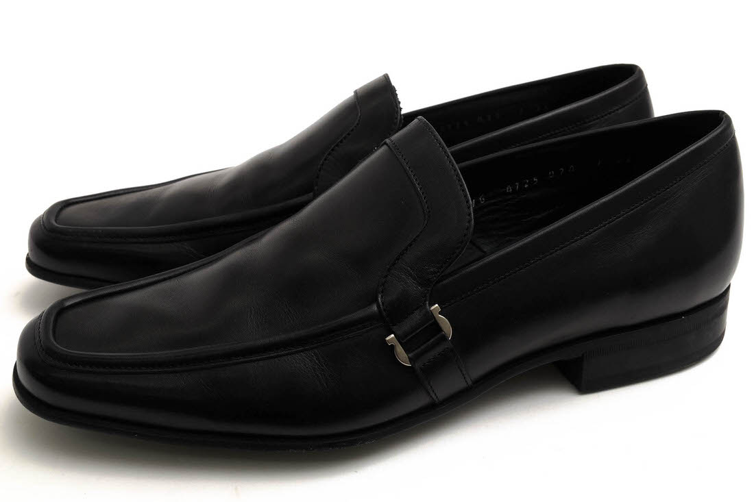 Salvatore Ferragamo / �ե��饬�� ��������˶�� ���� ������ ����åݥ� ���� �֥�å� �� �ӥåȥ����ե��� ���