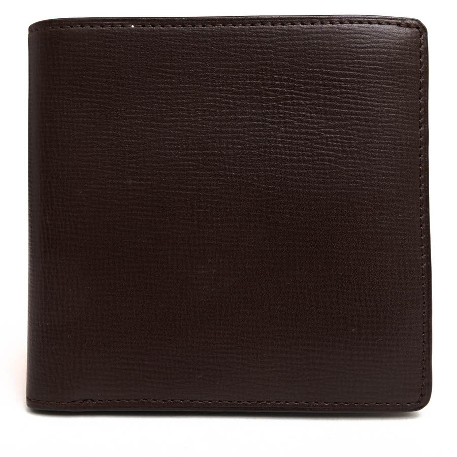 SOMES SADDLE / ソメスサドル グレイン型押し牛革 小銭入れなし 札入れ 二つ折り ダークブラウン 焦げ茶 長財布 メンズ|メンズ|カテゴリー