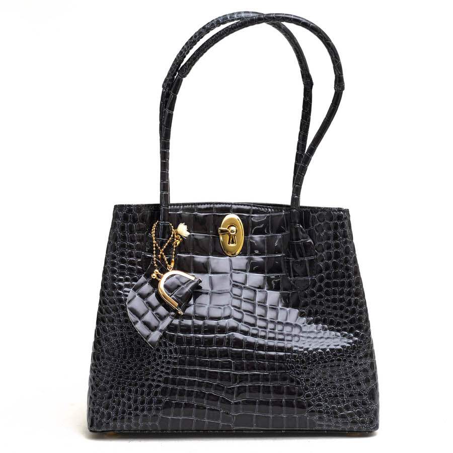 Takano ツイストバッグ / 鎌倉高野 シャイニングエナメルレザー 牛革  