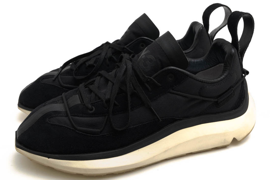 Y-3 HQ6667 SHIKU RUN / �磻���꡼ ���ȥ饤�� Adidas ���ǥ����� Yohji Yamamoto �襦����ޥ�� �֥�å� �� �������åȥ��ˡ����� ���