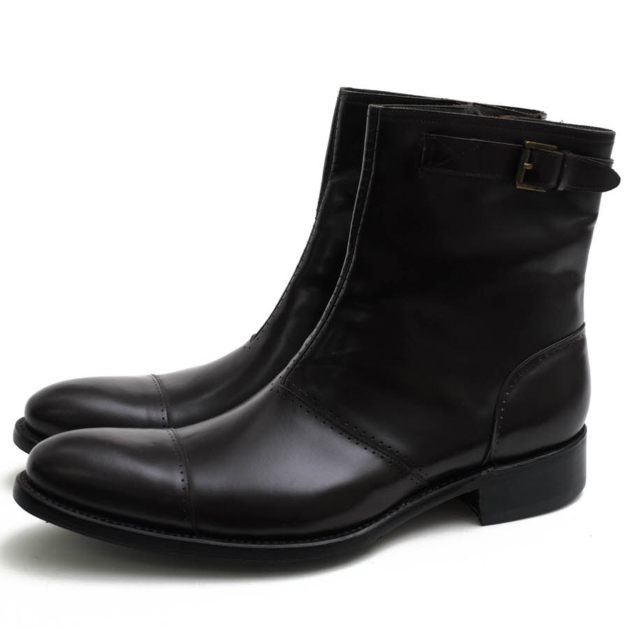 アルフレッドバニスター エンジニアブーツ メンズ レザー ロングノーズ 42 アルフレッドバニスター エンジニアブーツ メンズ レザー