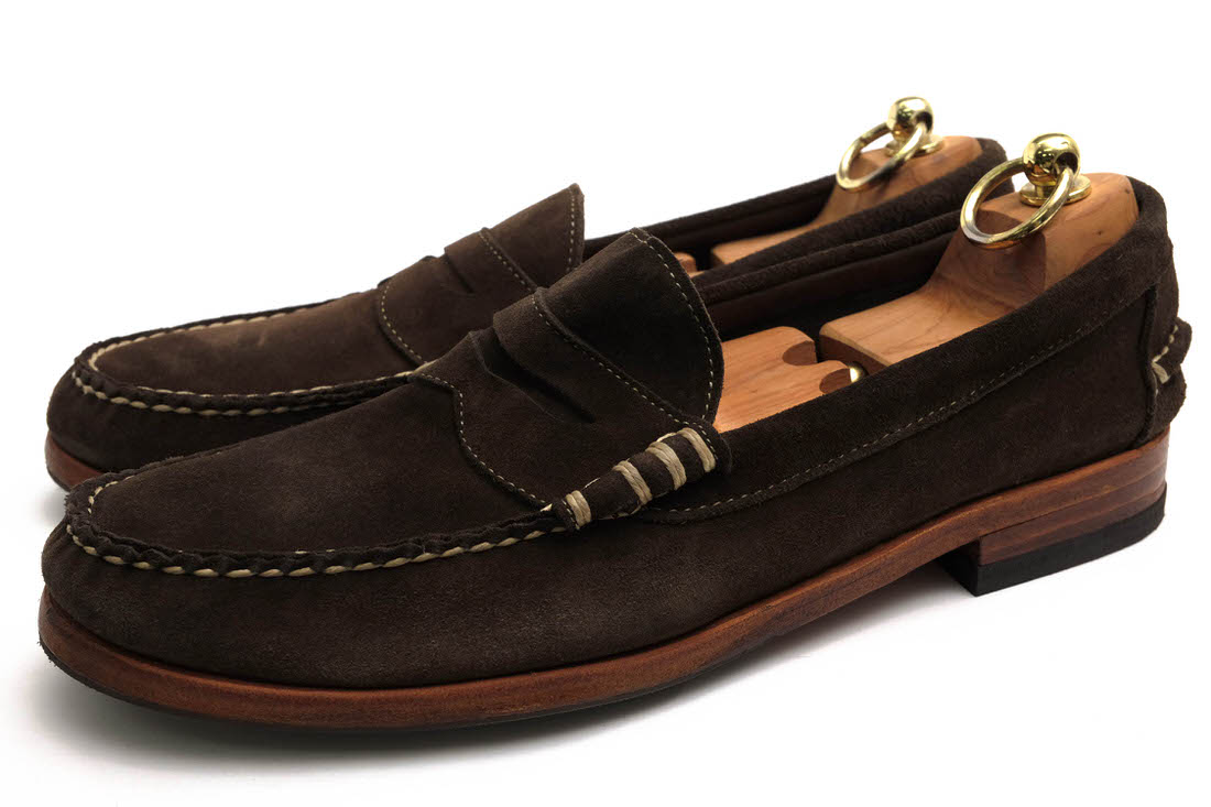 Allen Edmonds Sea Island /  ɥ  åݥ åɥ䡼ˡ 쥶 ֥饦  ե 