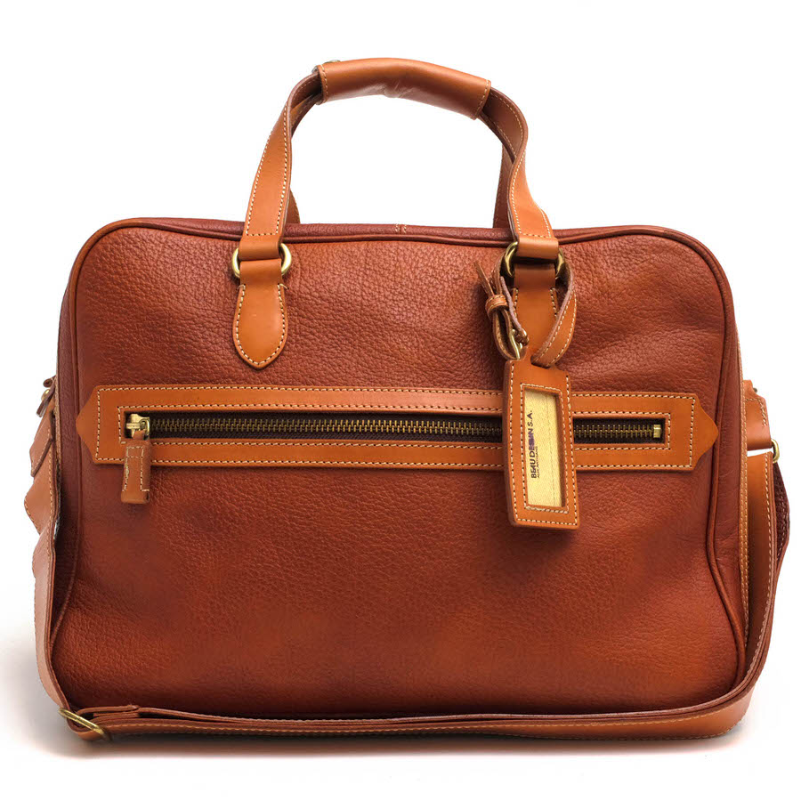 BEAU DESSIN / ボーデッサン ２層式 牛革 シボ革 シュリンクレザー 2WAY ショルダーバッグ ブラウン 茶 ビジネスバッグ メンズ|メンズ|カテゴリー