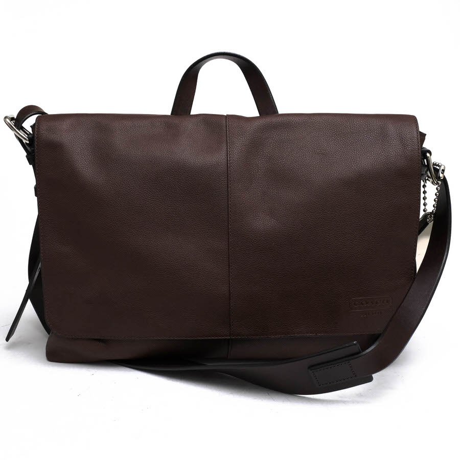 COACH コーチ メッセンジャーバッグ トンプソン　70313 COACH 70313 トンプソン レザー スリム メッセンジャー / コーチ