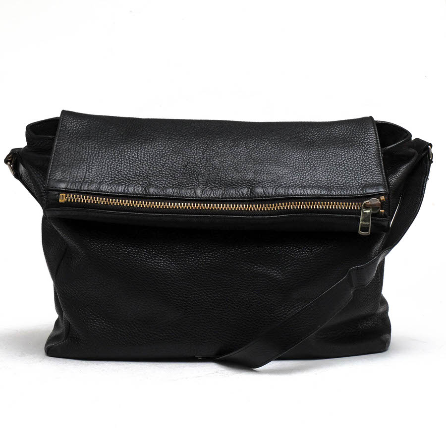 COACH コーチ 71236 トンプソン レザー ショルダーバッグ 黒 A4