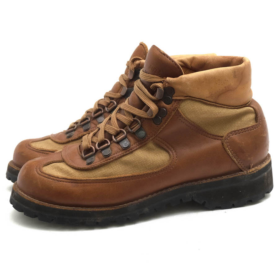 Danner 48464 FEATHER LIGHT �ե������饤�� / ���ʡ� GORE-TEX �����ƥå��� �ե륰�쥤���ɿ�쥶�� Vibram������ ���ƥå���������ˡ �֥饦�� �� ����֡��� ���