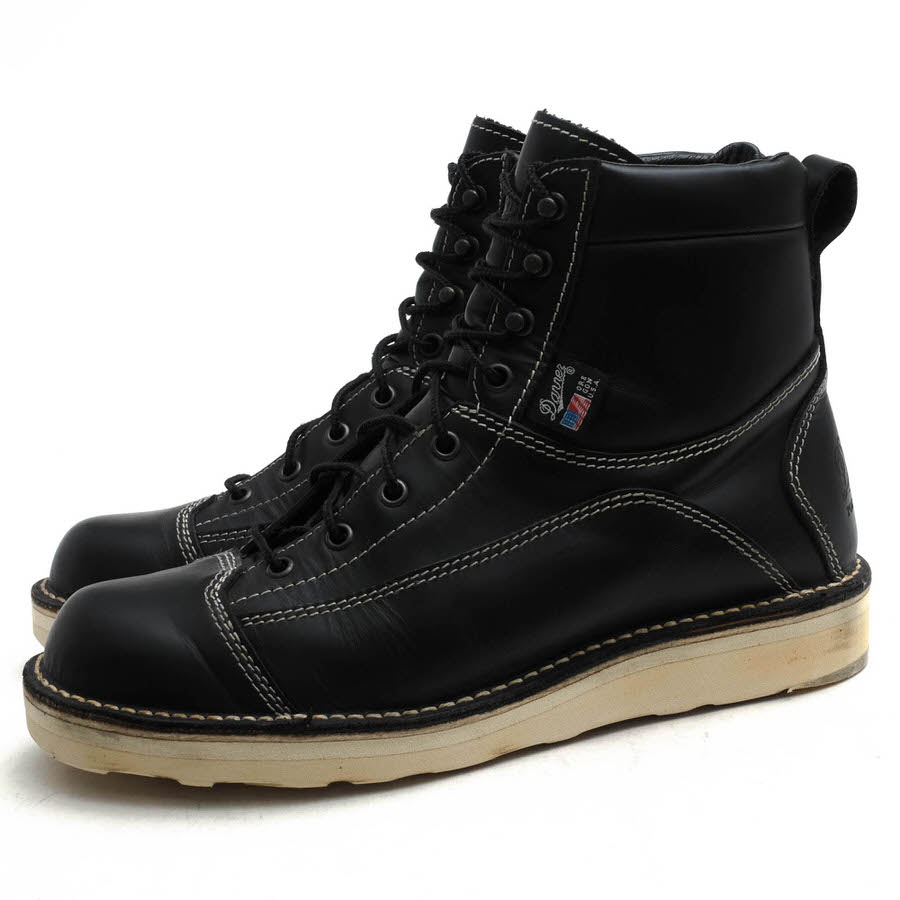 Danner D-4101 STANFIELD ������ե������ / ���ʡ� ������ɥ쥶�� ���� Vibram������ ���ƥå���������ˡ �֥�å� �� ����֡��� ���