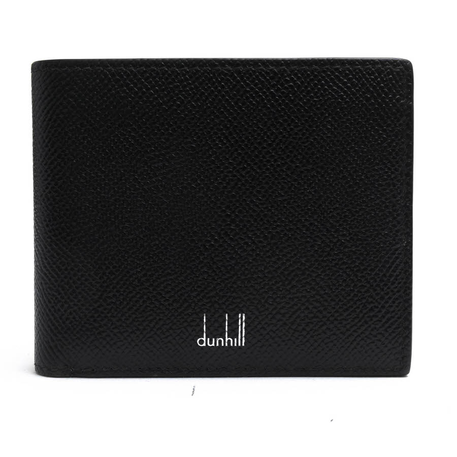 Dunhill DU18F2320CA001 Cadogan 4CC & Coin Purse Billfold Wallet / ダンヒル 牛革 カーフ 小銭入れあり 二つ折り ブラック 黒 財布 