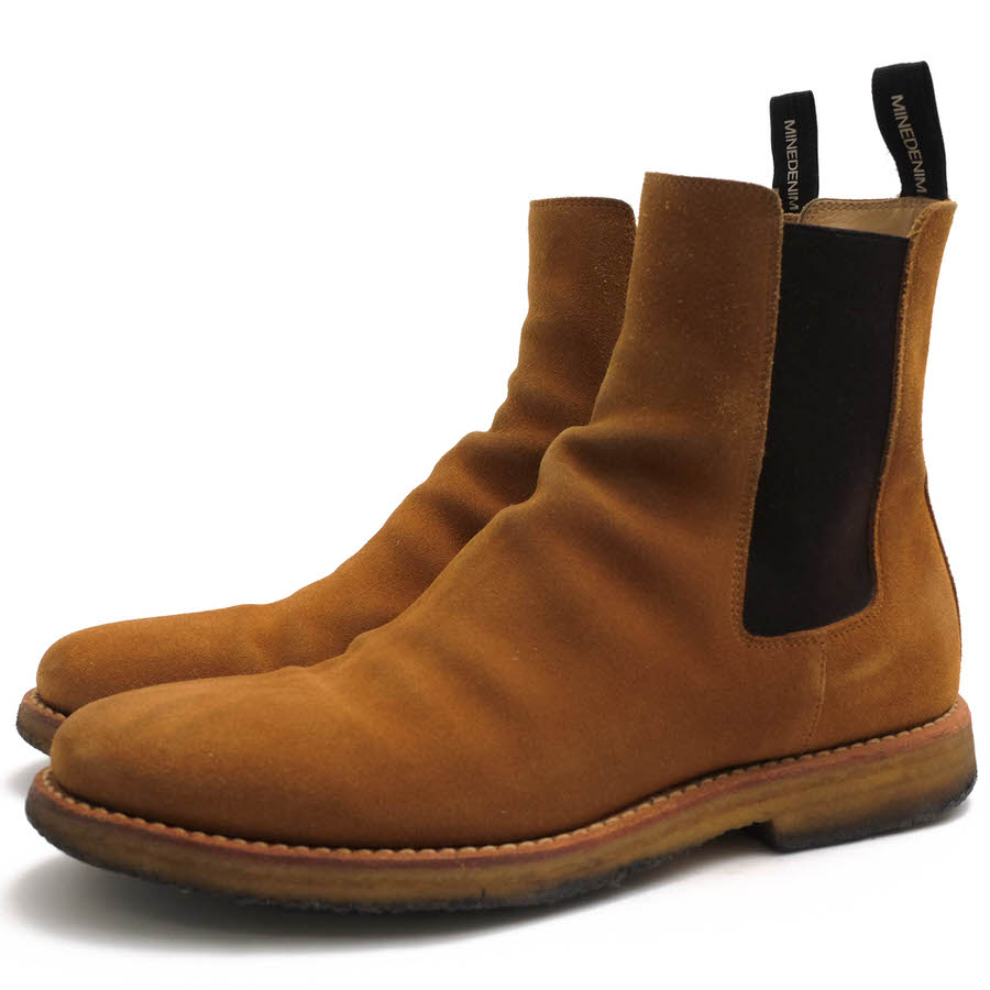 nonnative SIDE GORE BOOTS COW LEATHER