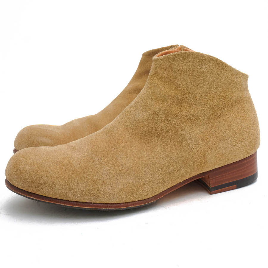 PADRONE PV7358-1201-12B SIDE ZIP SHORT BOOTS / ѥɥ  ץ졼ȥ ɥå ޥåˡ ١ ɥåץ֡ 