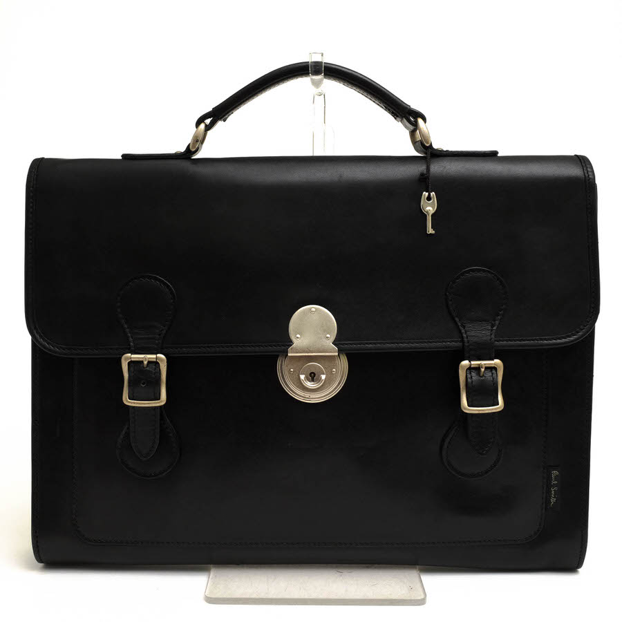 極美品✨ポールスミス 2WAY ビジネスバッグ ブリーフケース ネイビー系