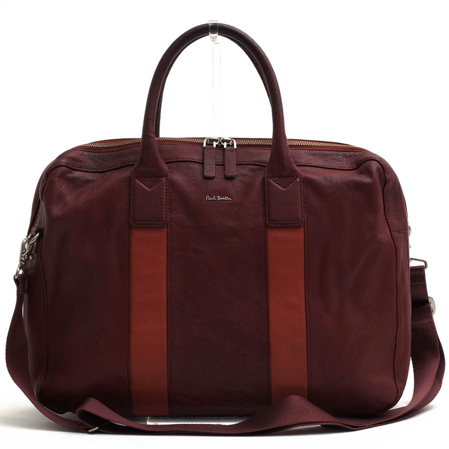 美品☆Paul Smith ビジネスバッグ ブラウン Paul Smith ビジネスバッグ ブラウン 新品