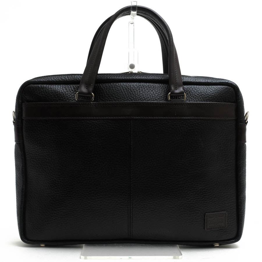PORTER ビジネスバッグ オールレザー シボ革ファスナー付 PORTER ビジネスバッグ オールレザー シボ革ファスナー付