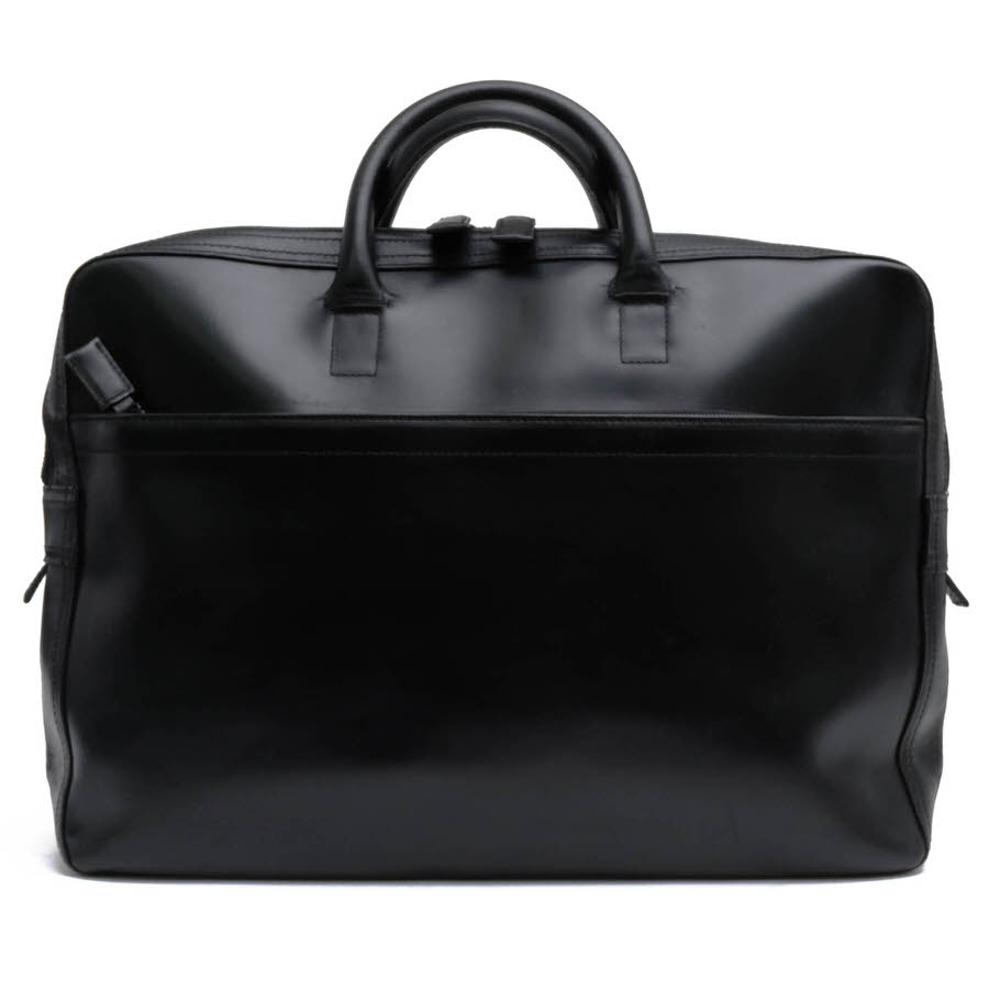 PORTER 黒 レザー ビジネスバッグ PORTER / ポーター 吉田カバン 牛革 カウレザー ブラック 黒