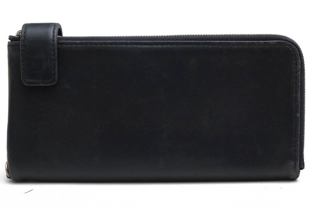 PORTER 035-03429 CRUST LONG WALLET クラスト / ポーター 吉田カバン 羊革 シープスキン 小銭入れあり ネイビー 紺 長財布 メンズ|メンズ|カテゴリー