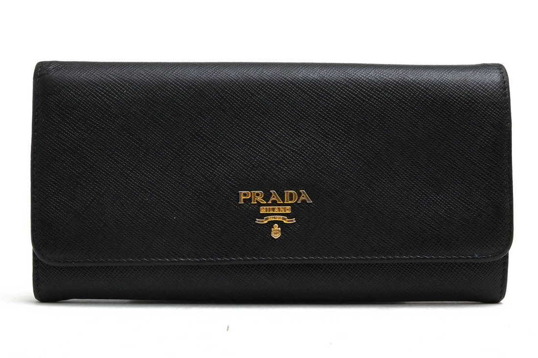 PRADA 1M1132 Saffiano Leather Long Continental Wallet / プラダ