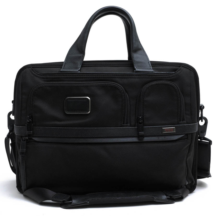 TUMI 2603141D3 ALPHA Expandable Organizer Laptop Brief ե ѥ֥롦ʥåץȥåס֥꡼ / ȥ Хꥹƥåʥ ʥѥ쥶  2WAY Хå ΡPCǼ ֥å  ӥͥХå 