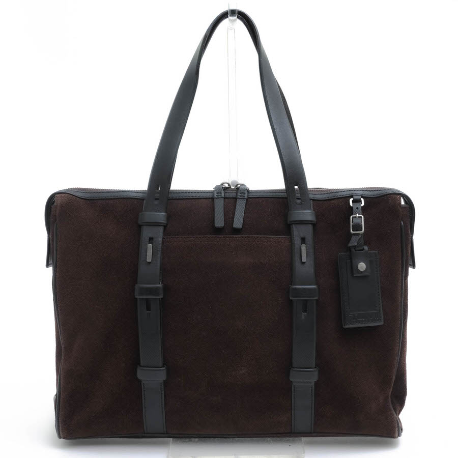 TUMI 68917CH MISSION HARRISON Leather Brief ハリソン / トゥミ カウハイドレザー 牛革 ダークブラウン 焦げ茶 ビジネスバッグ メンズ|メンズ|カテゴリー
