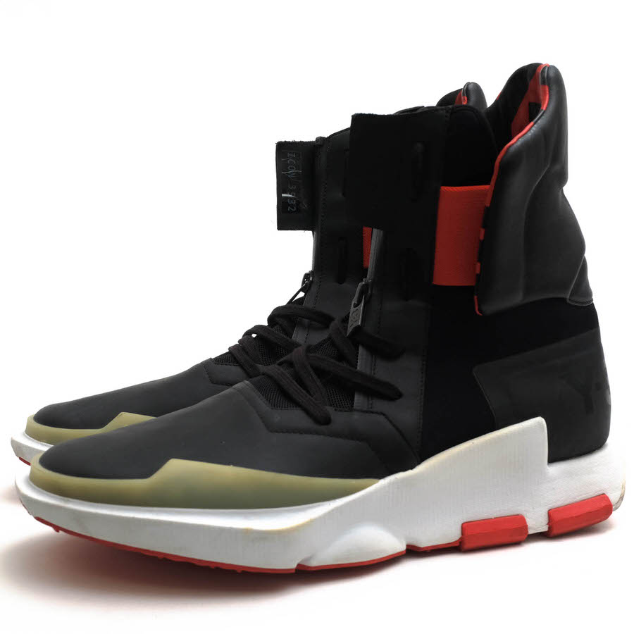 Y-3 NOCI0003 Black Flame Scarlet / ワイスリー ソックライナー Adidas アディダス Yohji Yamamoto ヨウジヤマモト ブラック 黒 ハイカットスニー