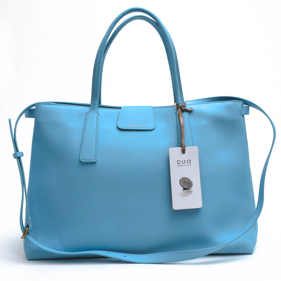 ZANELLATO 6392/42 DUO METROPOLITAN M SETA / ͥ顼 ٥ӡ  2WAY Хå 饤ȥ֥롼 忧 ȡȥХå ǥ