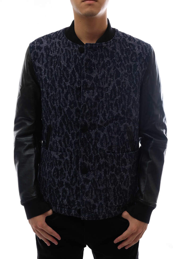 Paul Smith PR-NY-31459 MK.242008 / ポールスミス 袖レザー RED EAR