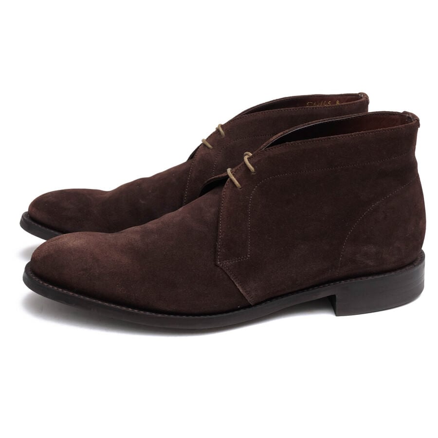 Paul Smith 5760/05 PONY SUEDE 2 TIE CHUKKA / �ݡ��륹�ߥ� �ϥ�ɥᥤ�� �ݥˡ��������� �ϳ� �����ʥ��ȥ����� �ץ졼��ȥ� ���åɥ��䡼���������ˡ �������֥饦�� �Ǥ��� ����å��֡��� ���